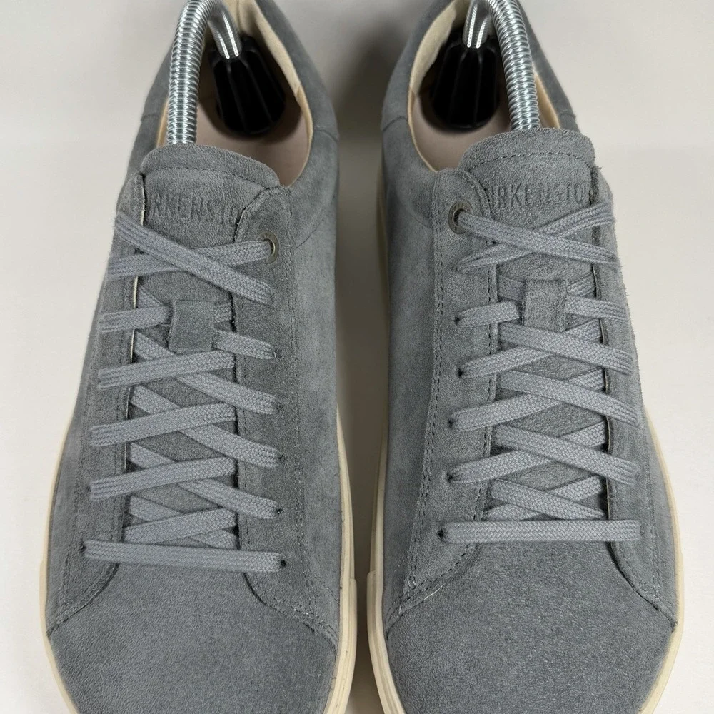 Birkenstock Size 41 / W 10 /‎ M 8 Blue Suede Bend Low Lace Up Sneaker Shoes